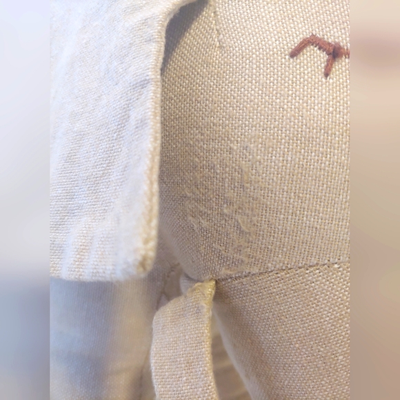 100%Cotton Embroidered Elephant Stuffed Toy - Picture 9 of 9